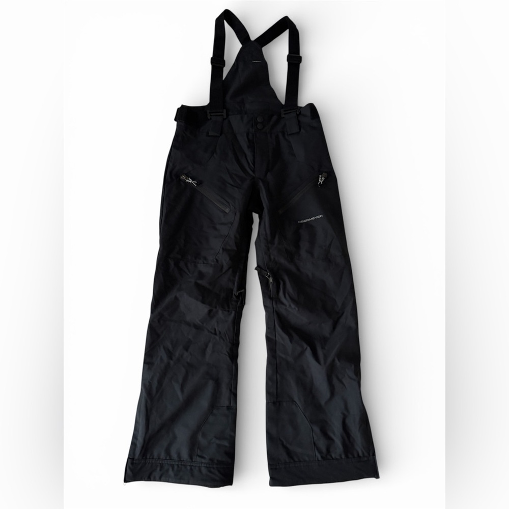 Obermeyer Teen Kids Black Snow Ski Bib (14-16)